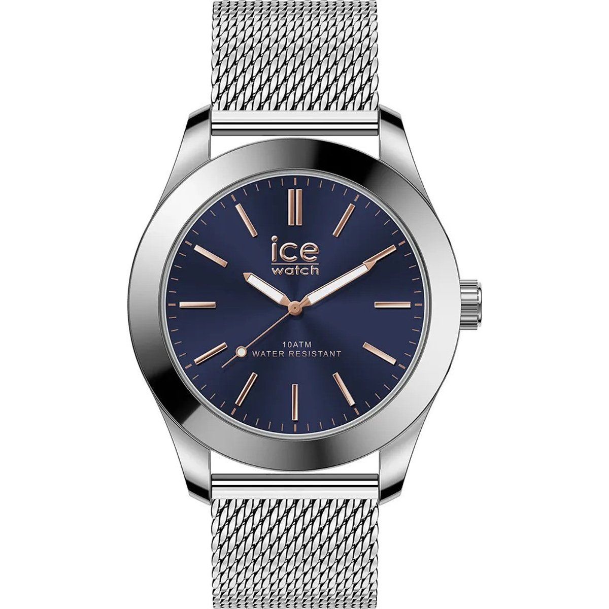Elegante Analoguhr mit Mesh-Armband