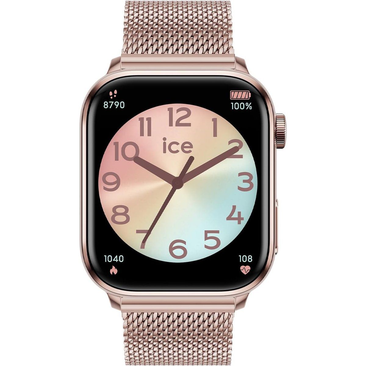 Smartwatch mit Mailänder Mesh-Armband