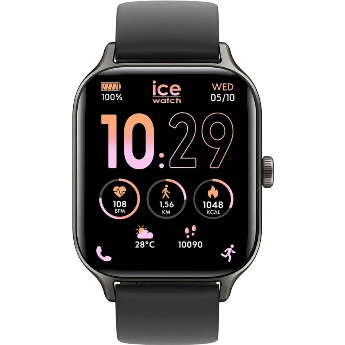 Moderne Quadratische Digitale Smartwatch