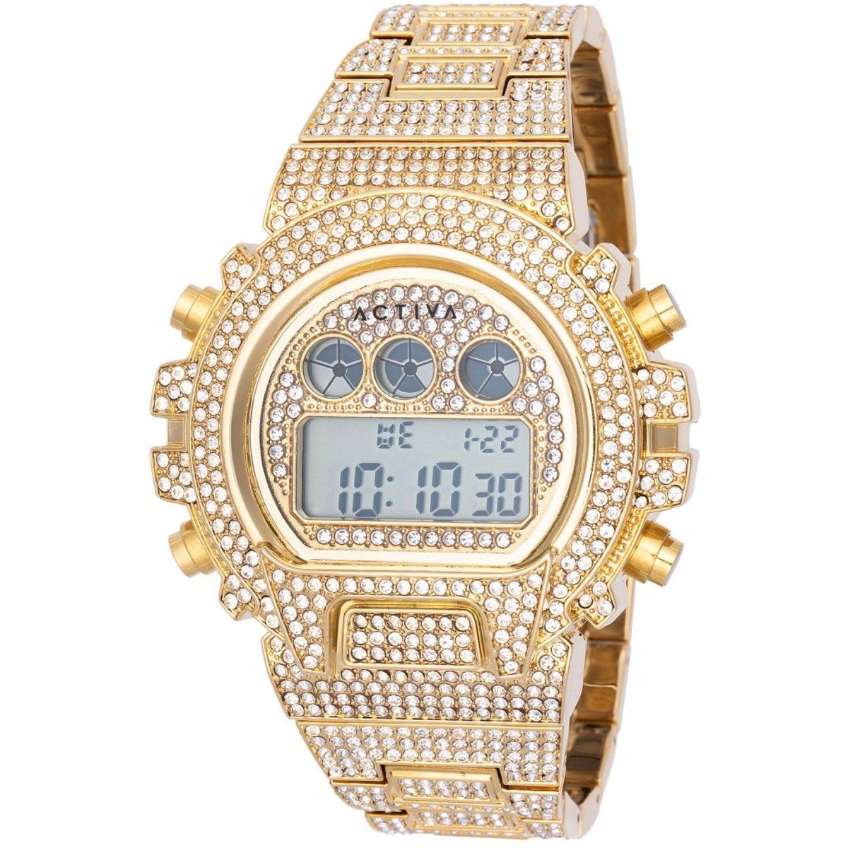 Vereiste Digitale Armbanduhr