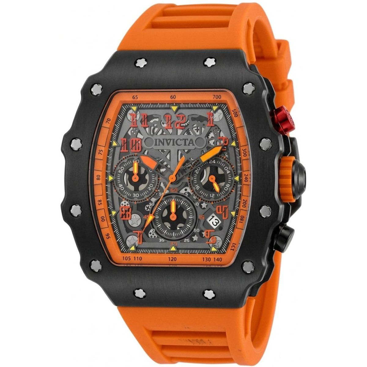 Racing Chronograph mit Skelett-Zifferblatt