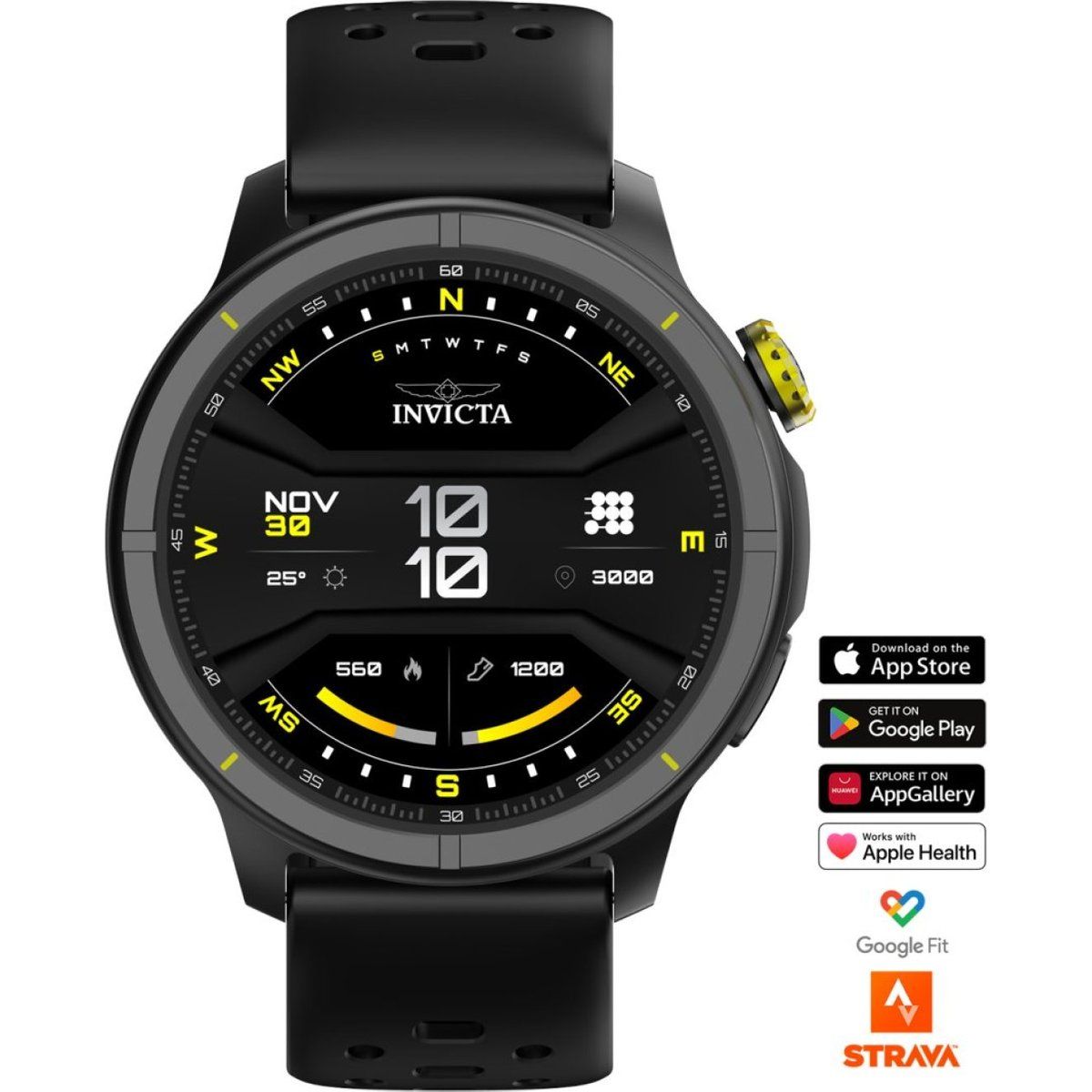 Moderne Sportliche Digital-Smartwatch