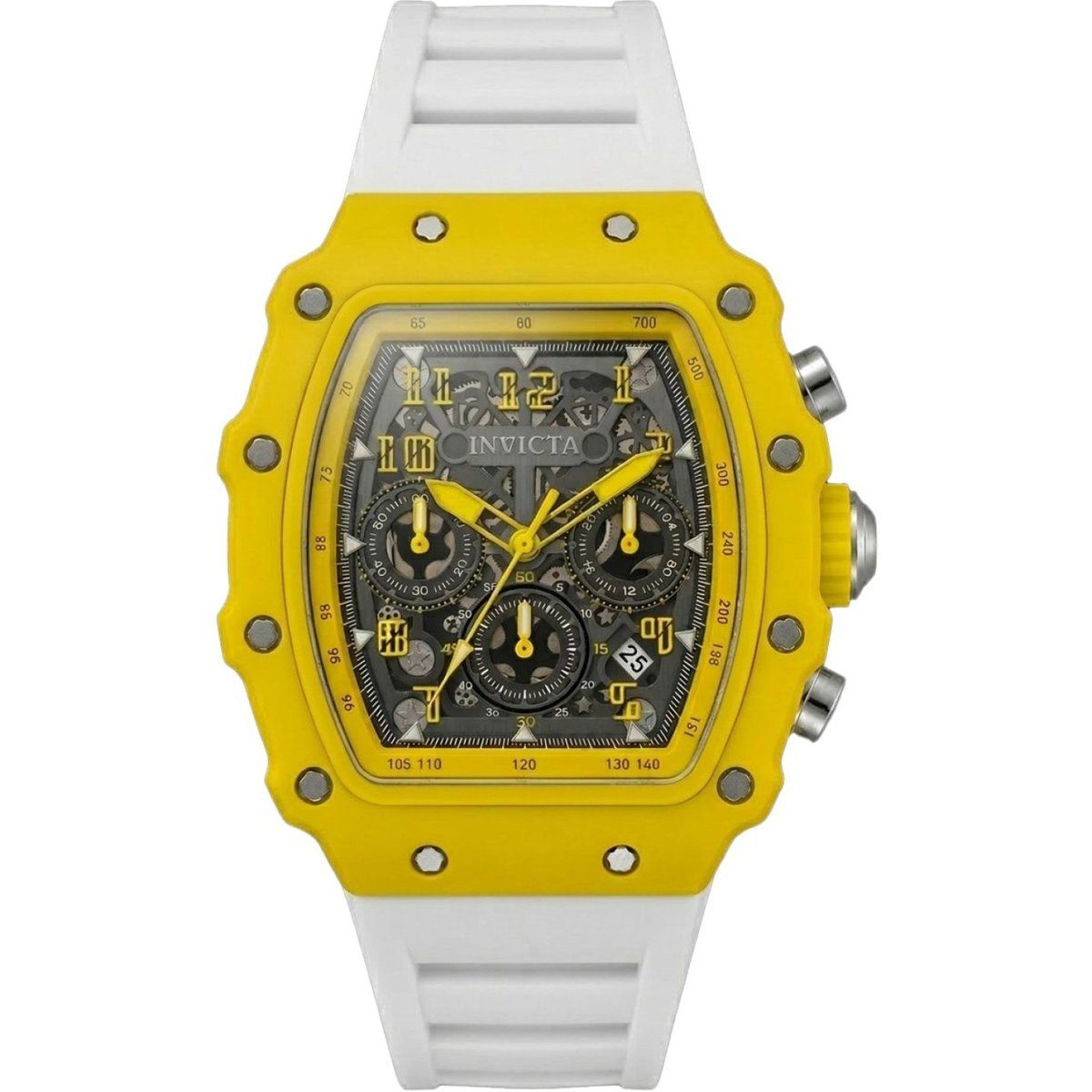 Racing Chronograph mit Tonneau-Gehäuse