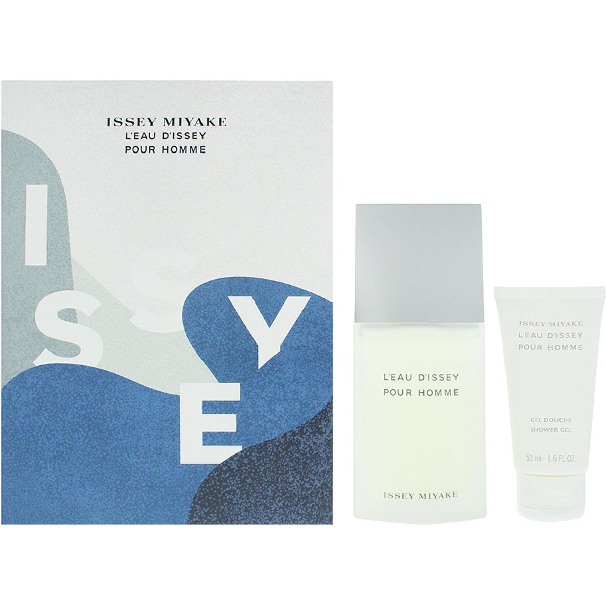 Issey Miyake L'eau D'issey Pour Homme Eau de Toilette 75ml + Duschgel 50ml Geschenkset für ihn