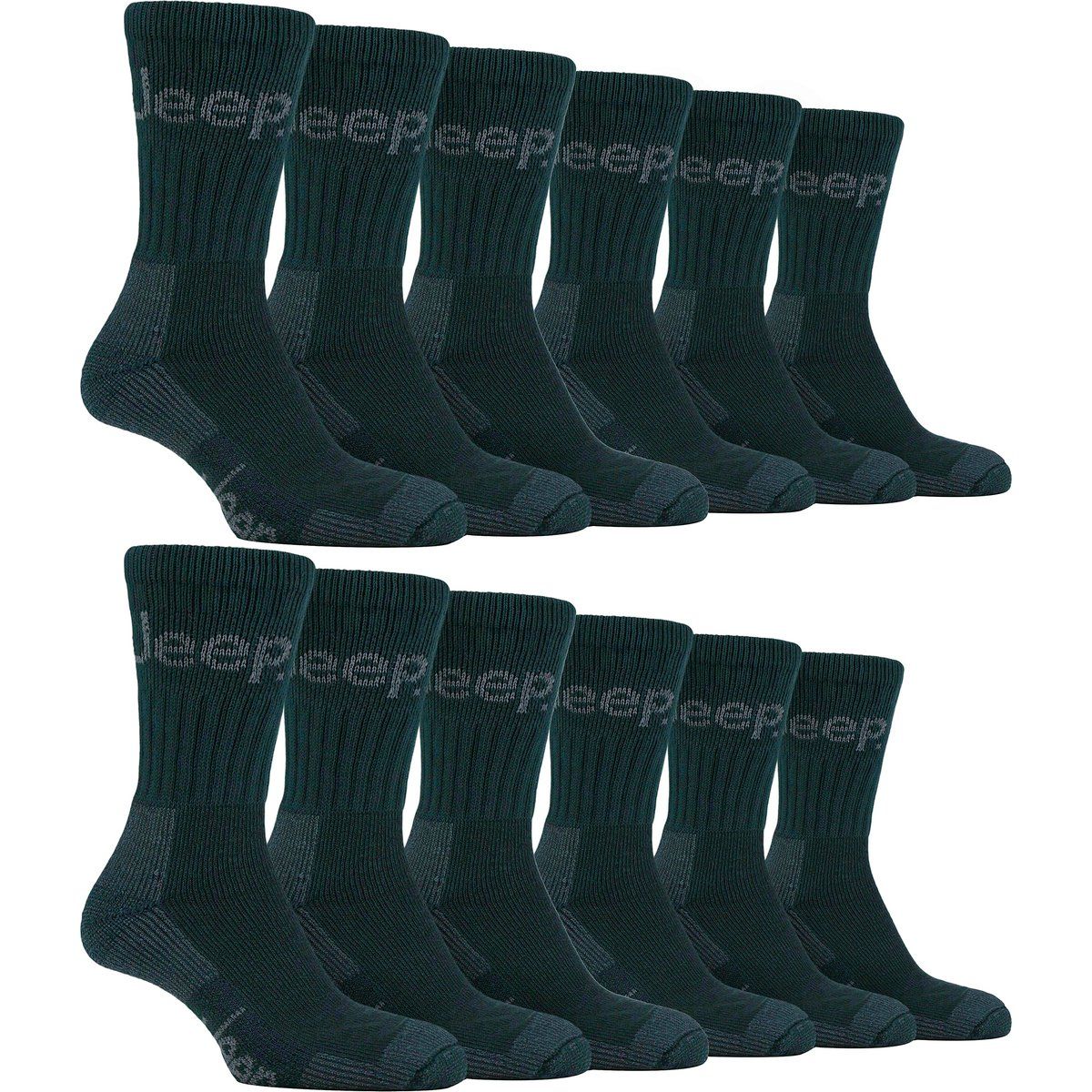 Gepolsterte Baumwoll Performance Wandersocken