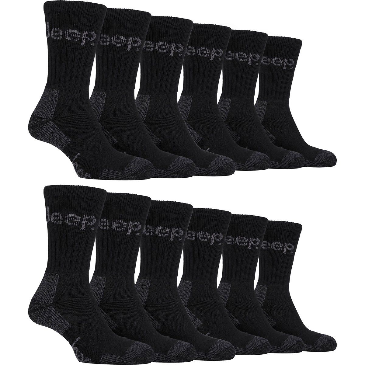 Gepolsterte Wandersocken aus Baumwolle
