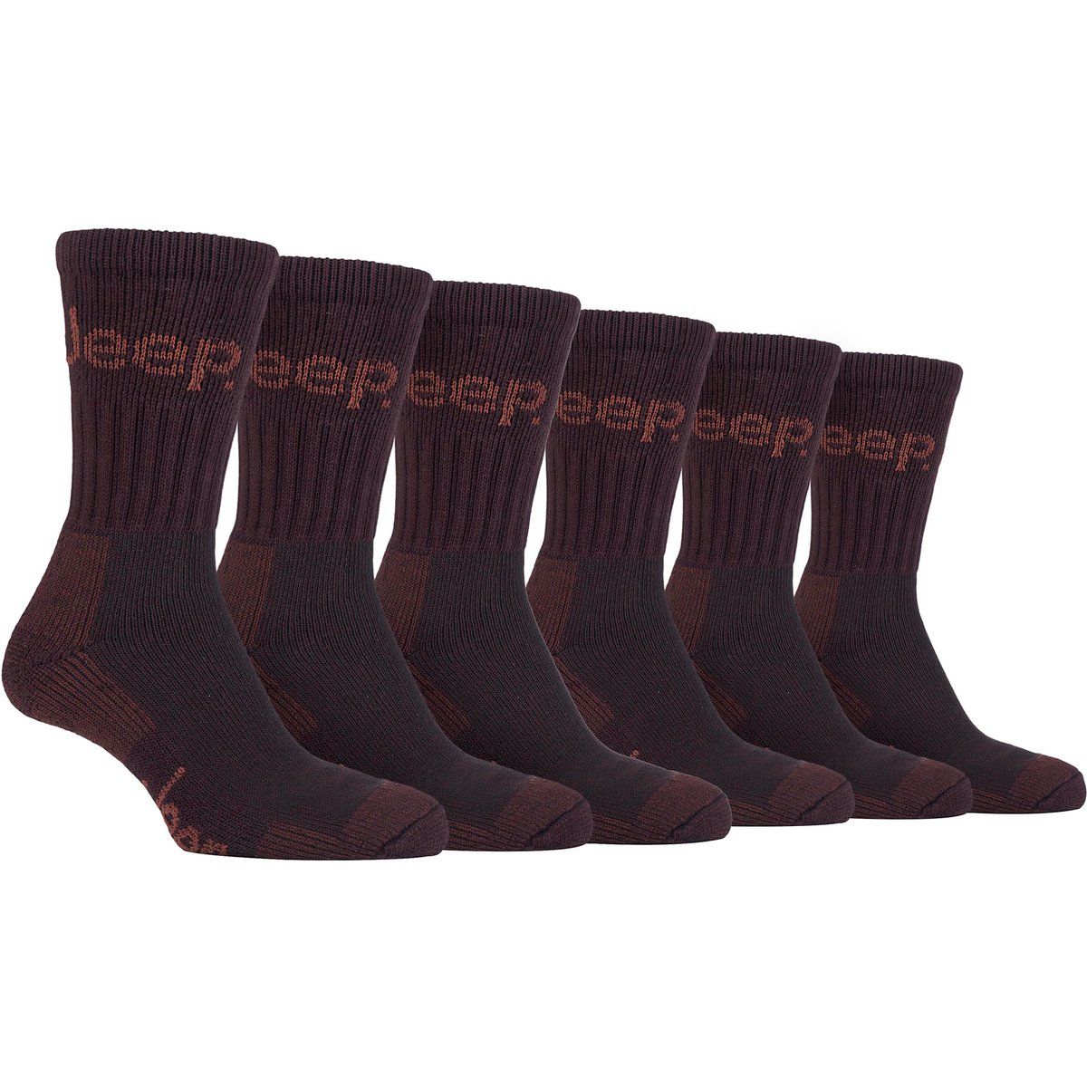 Gepolsterte Baumwoll-Wander-Socken