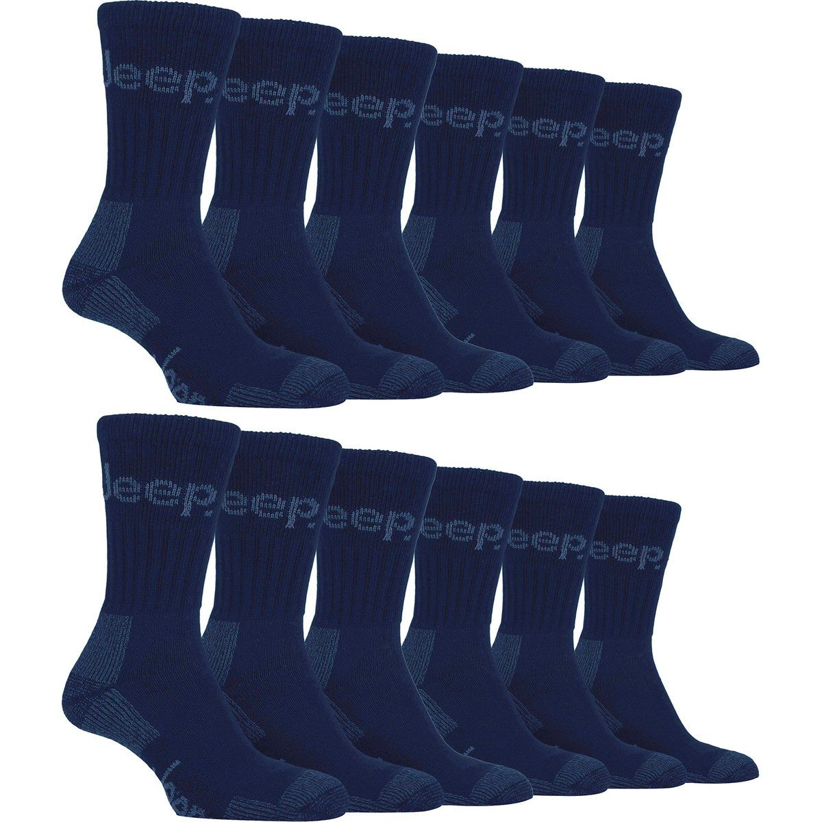 Gepolsterte Baumwoll Performance Wandersocken