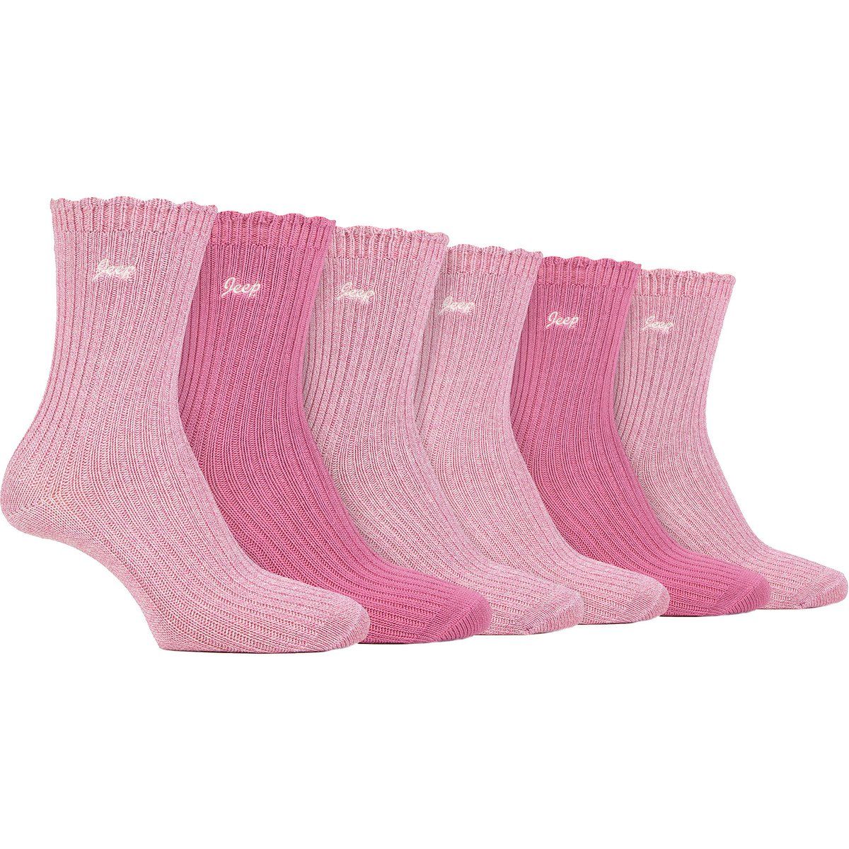 Bambus-Stiefelsocken mit gewelltem Bund