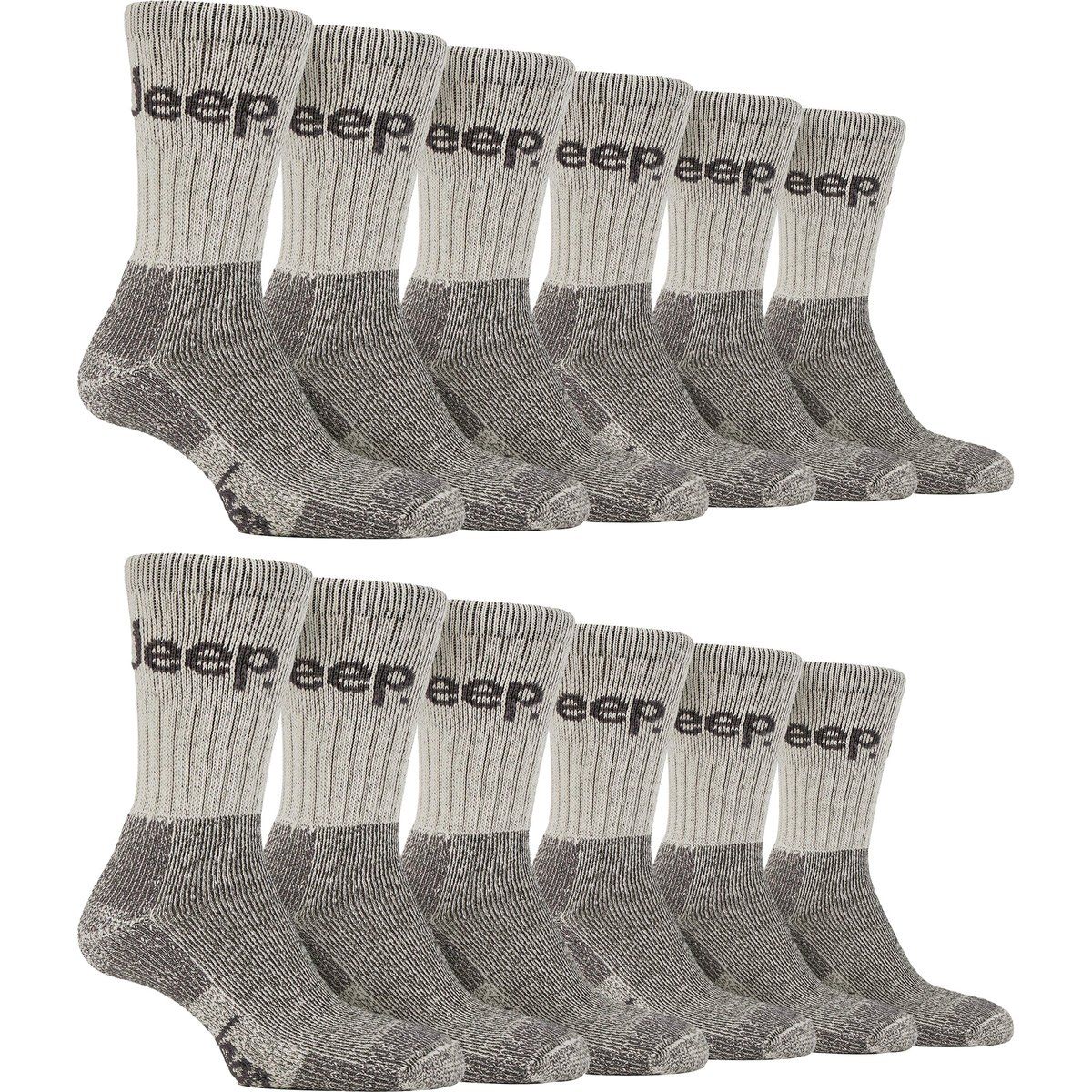 Gepolsterte Baumwoll Wandersocken für Herren
