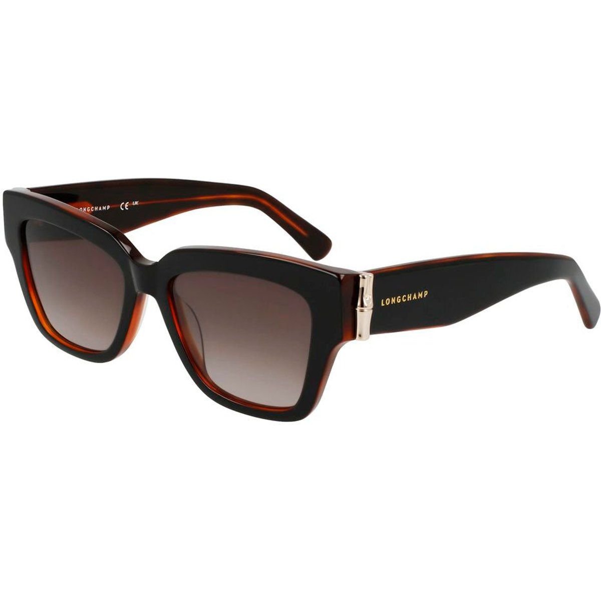 Oversize Quadratische Sonnenbrille aus Acetat