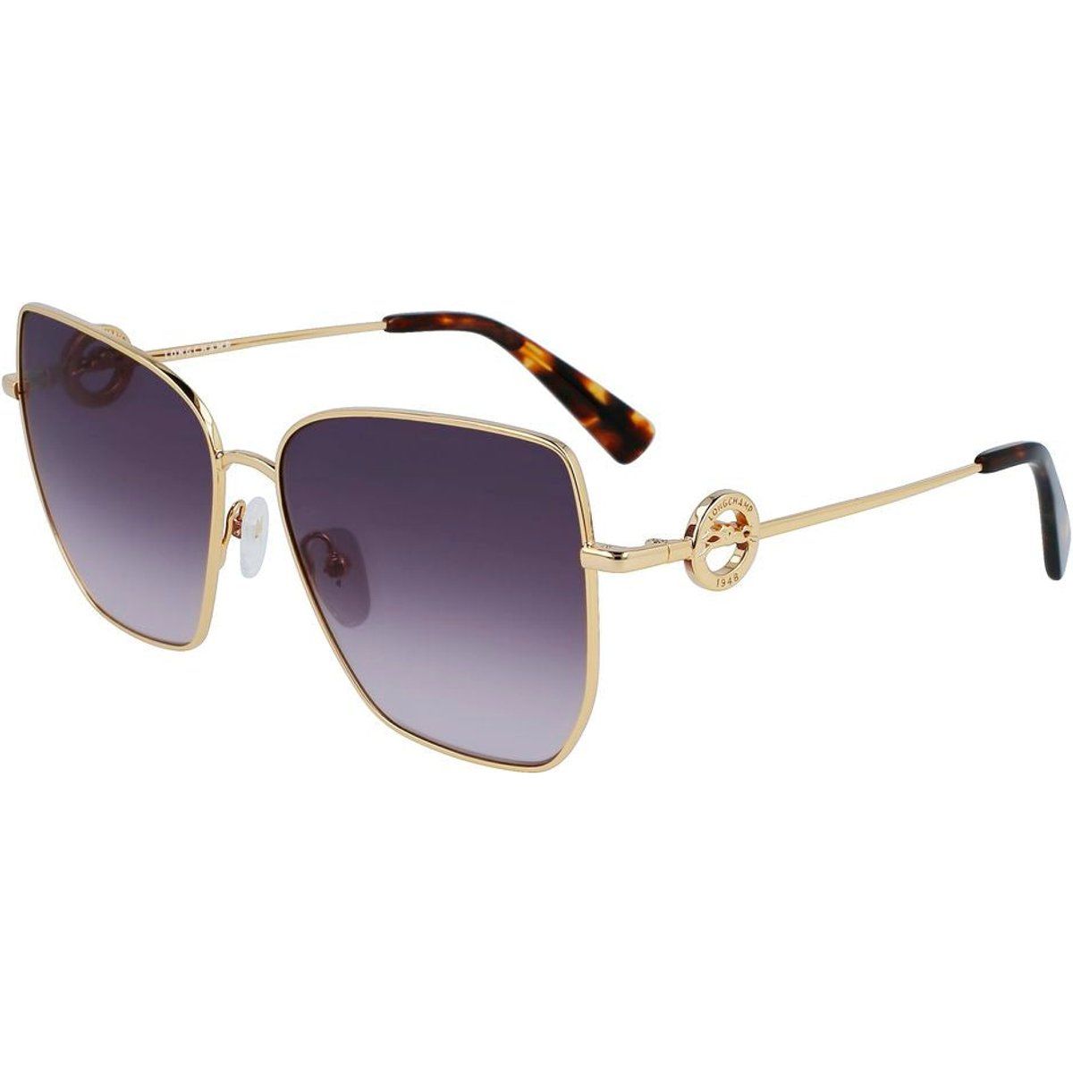 Übergroße Quadratische Verlaufs-Sonnenbrille