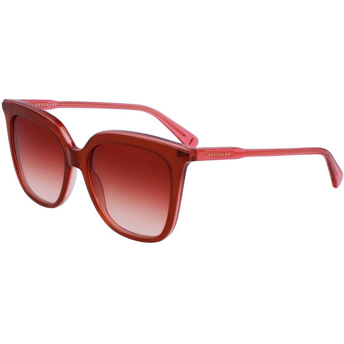 Oversize-Sonnenbrille mit Schmetterlingsrahmen