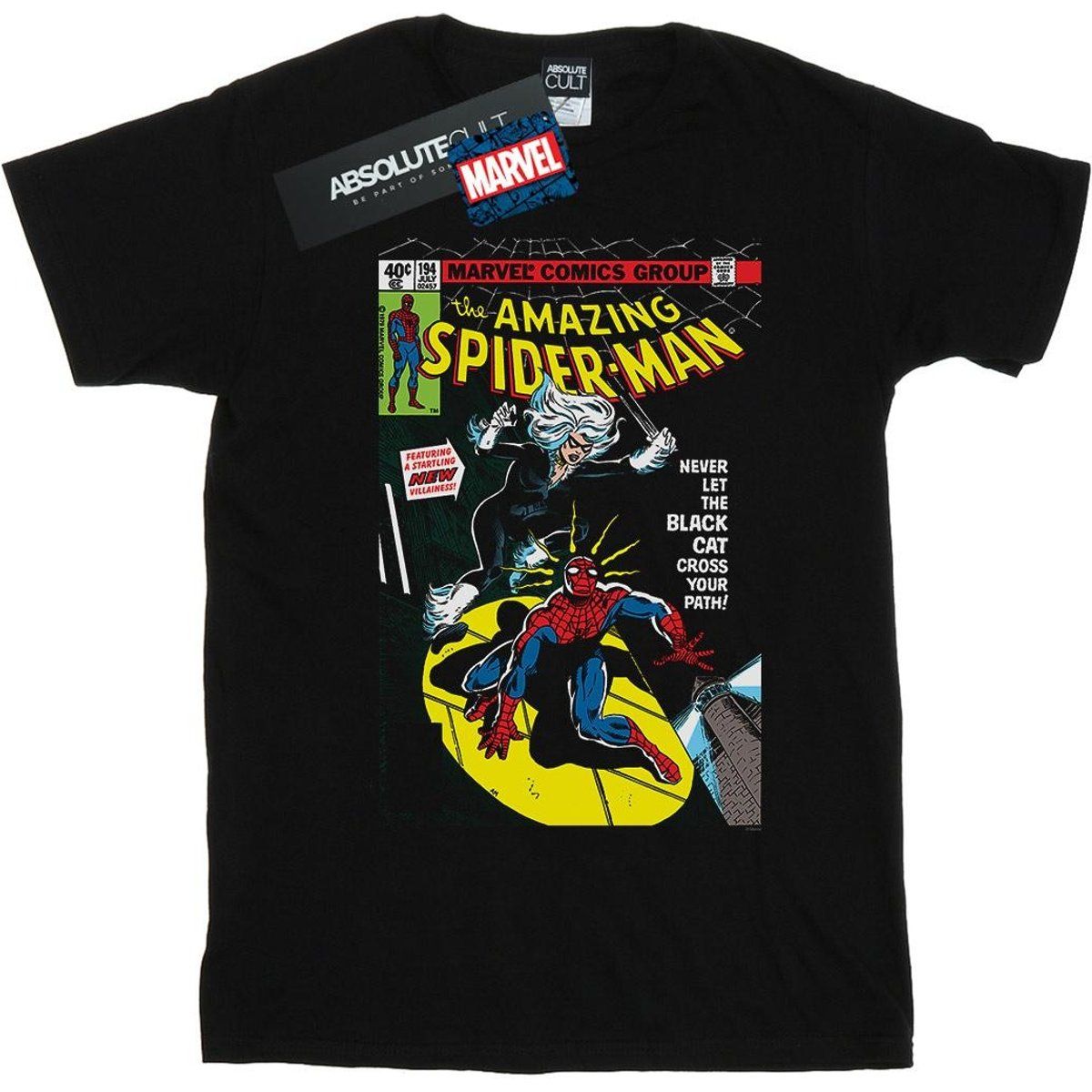 T-Shirt mit Vintage-Comic-Cover