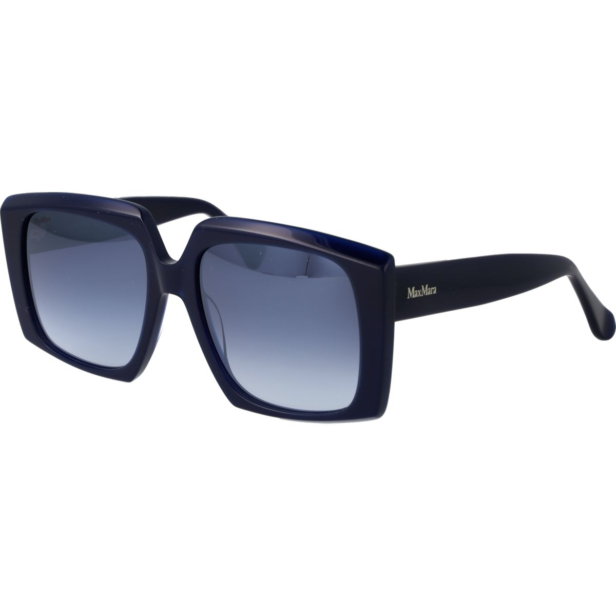 Oversized Rechteckige Sonnenbrille mit Farbverlauf