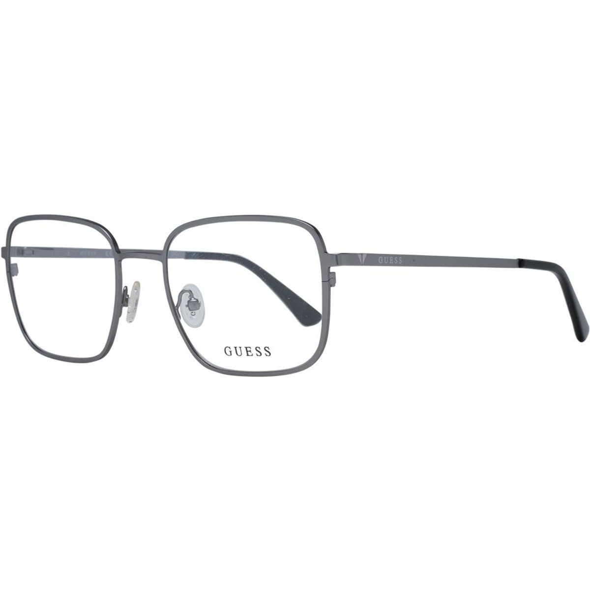 Schlanke quadratische Metallbrille