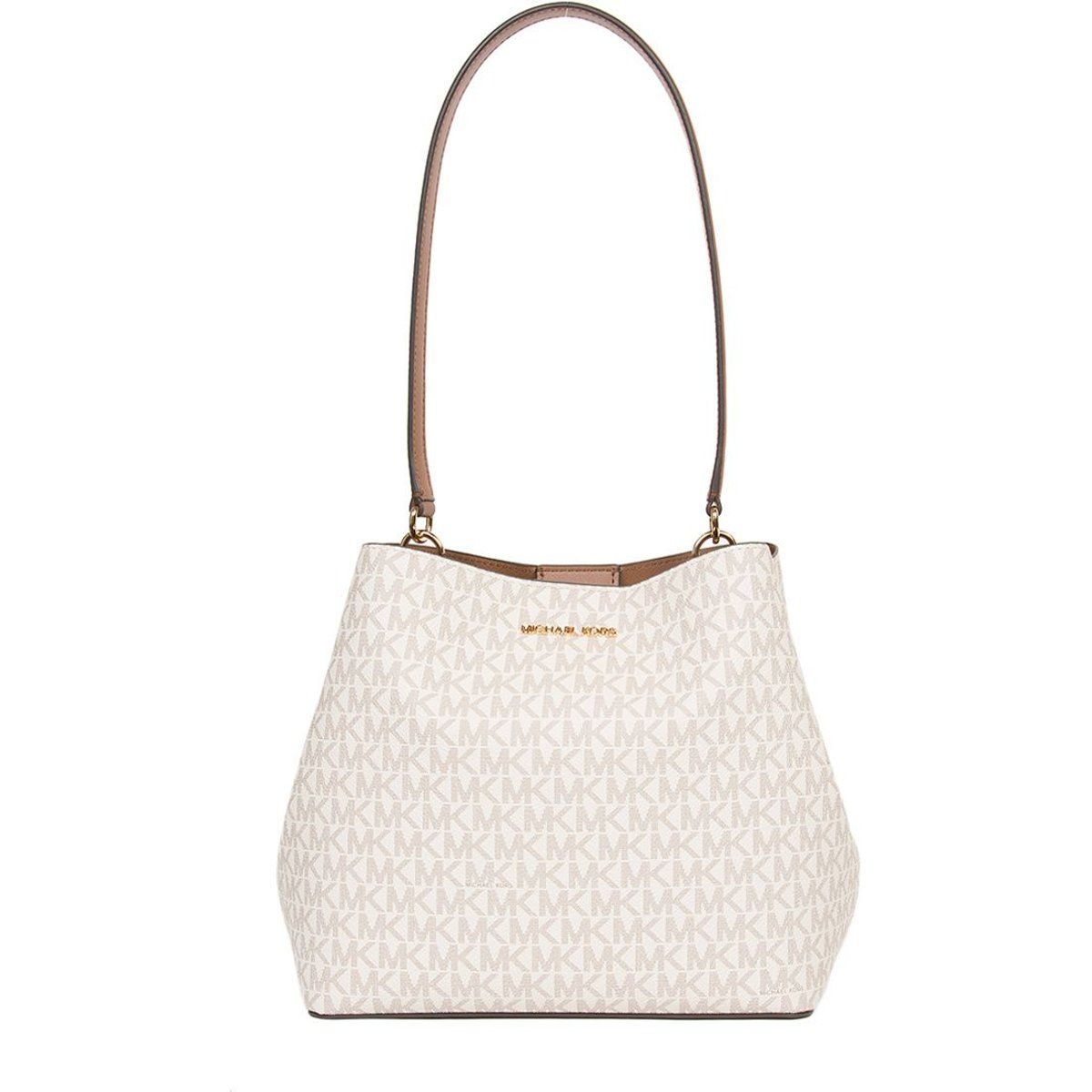Beuteltasche mit Monogramm-Muster