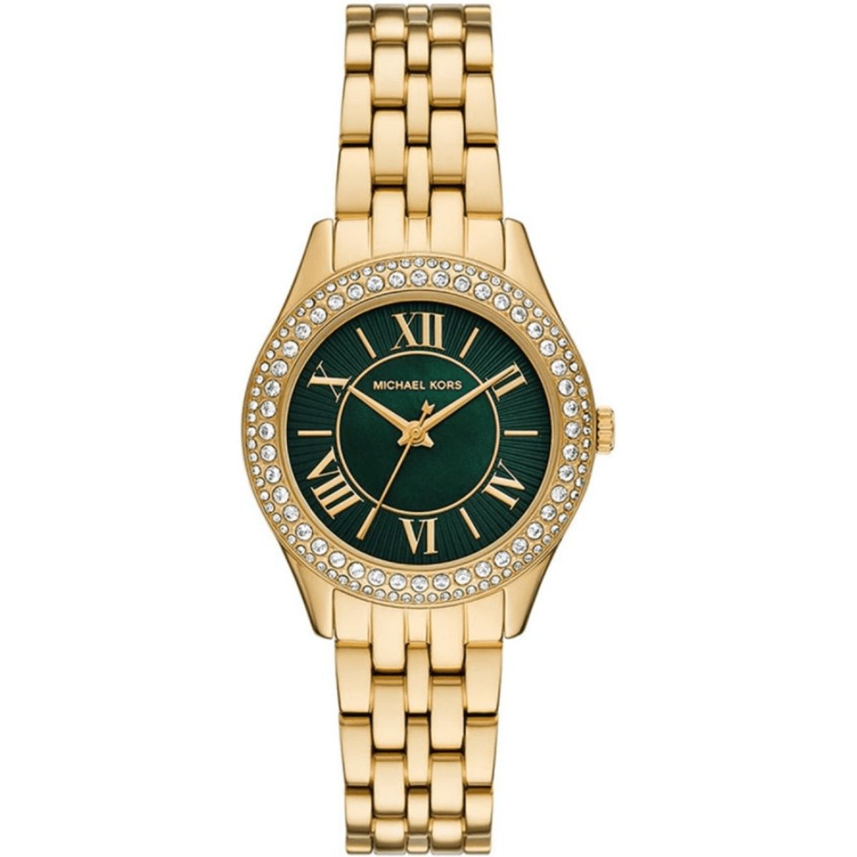 Elegante Harlowe mit Pavé-Lünette