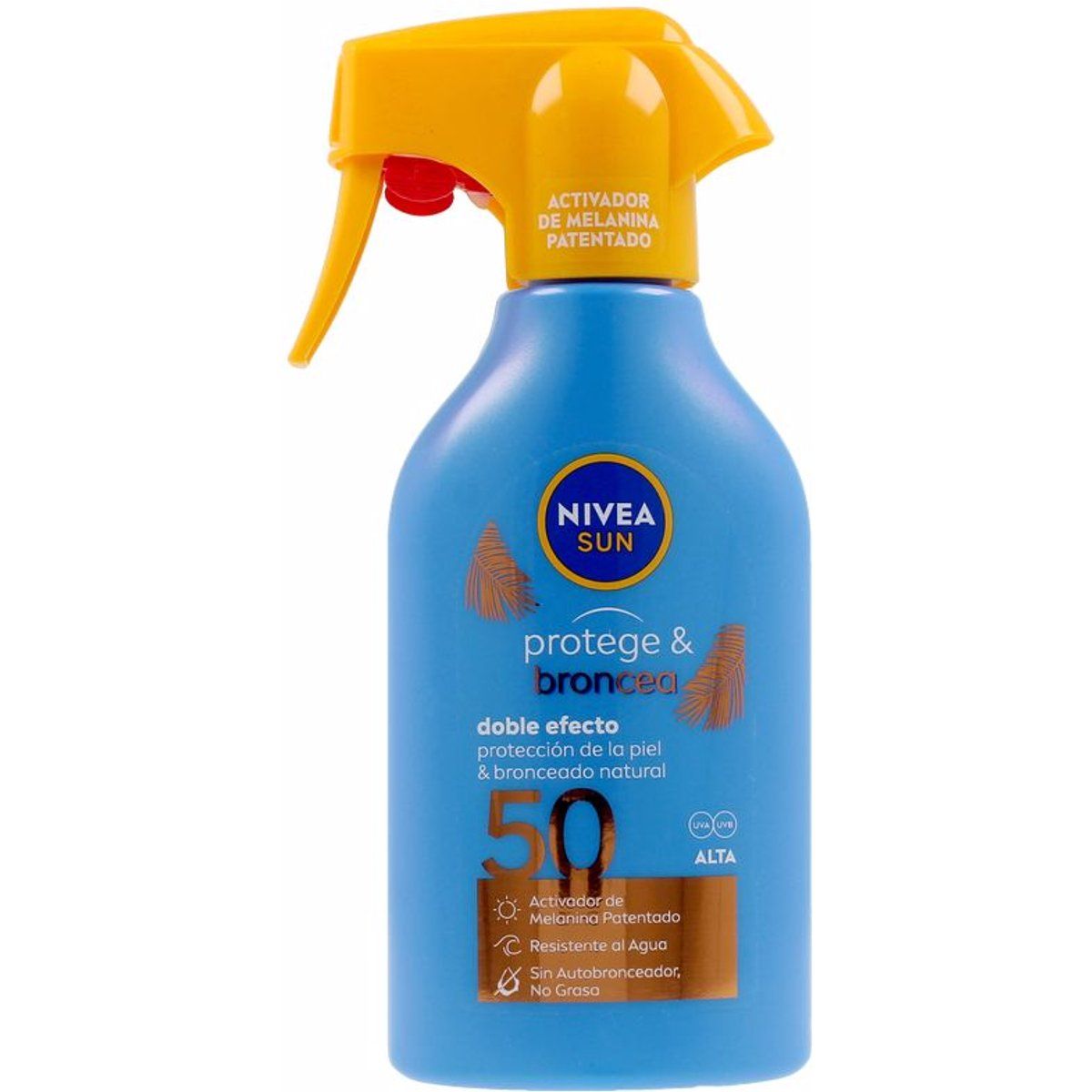 Sonnenschutzspray mit Bräunungs-Aktivator