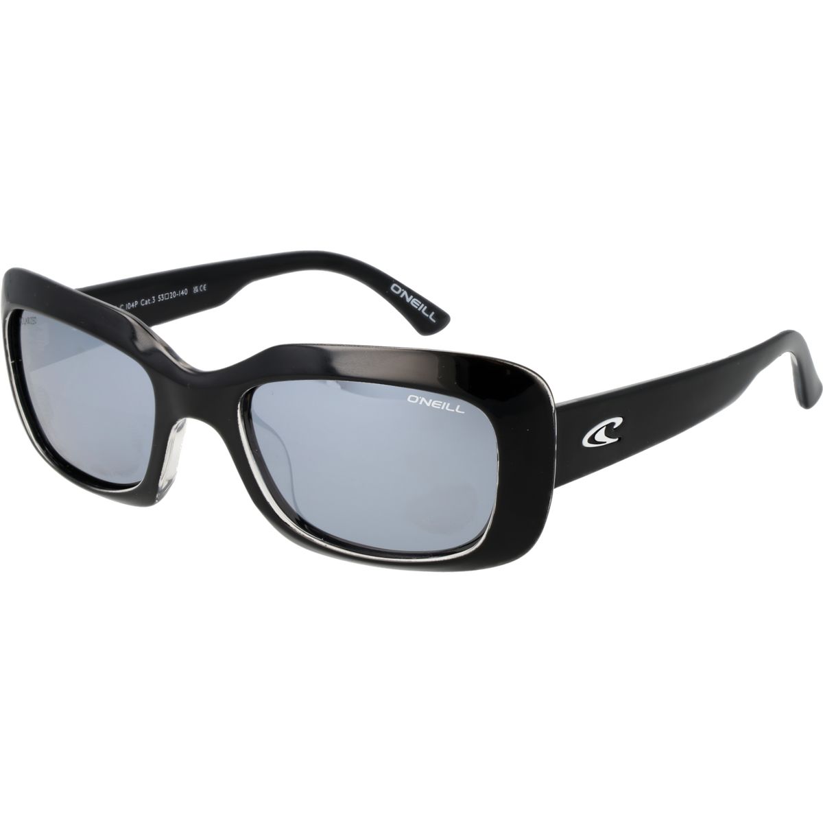 Rechteckige Polarisierte Vollrand-Sonnenbrille