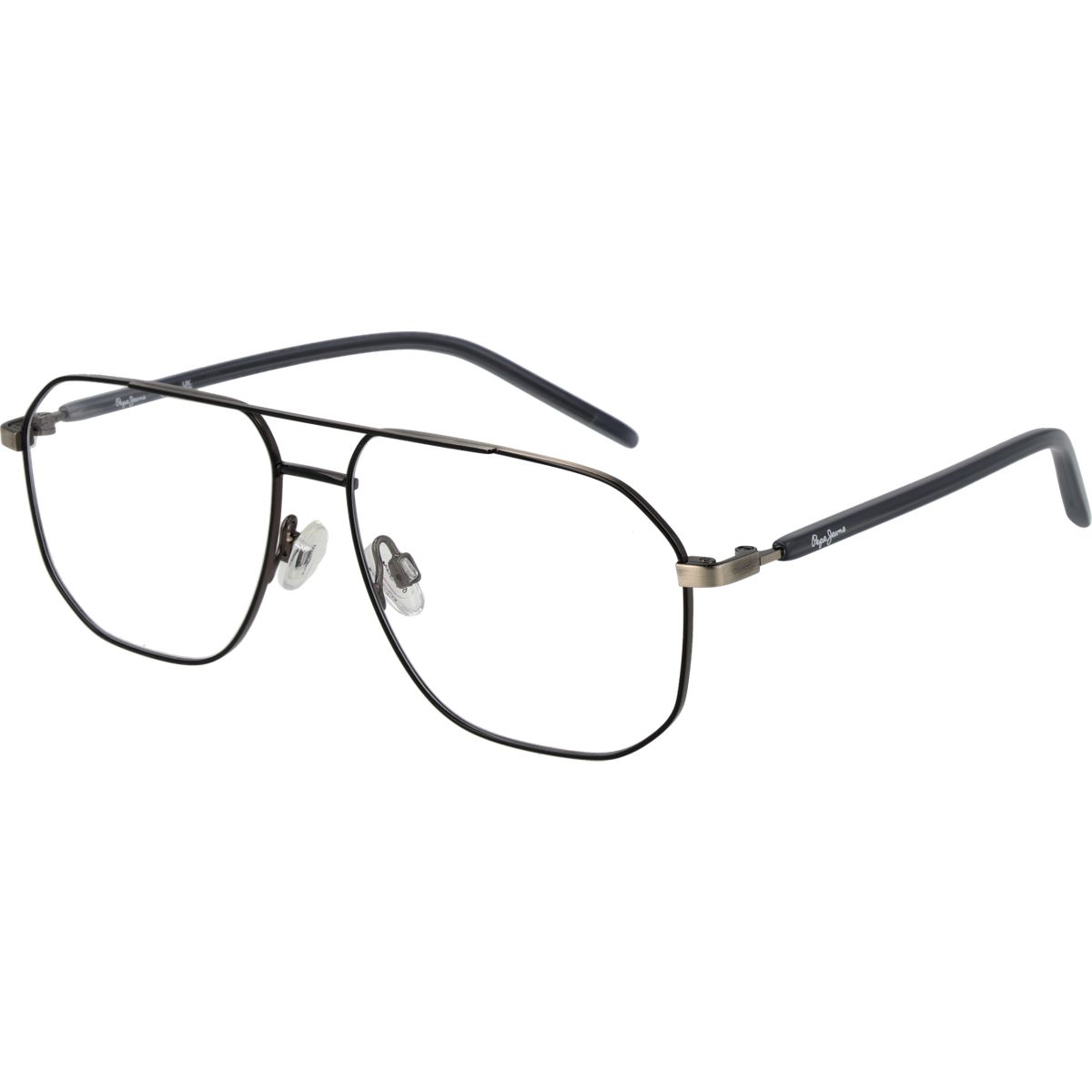 Klassische Aviator-Brille mit Doppelsteg