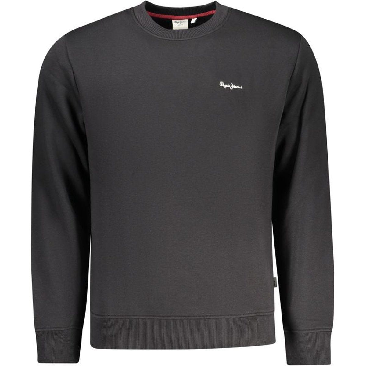 Klassisches Sweatshirt mit Logostickerei