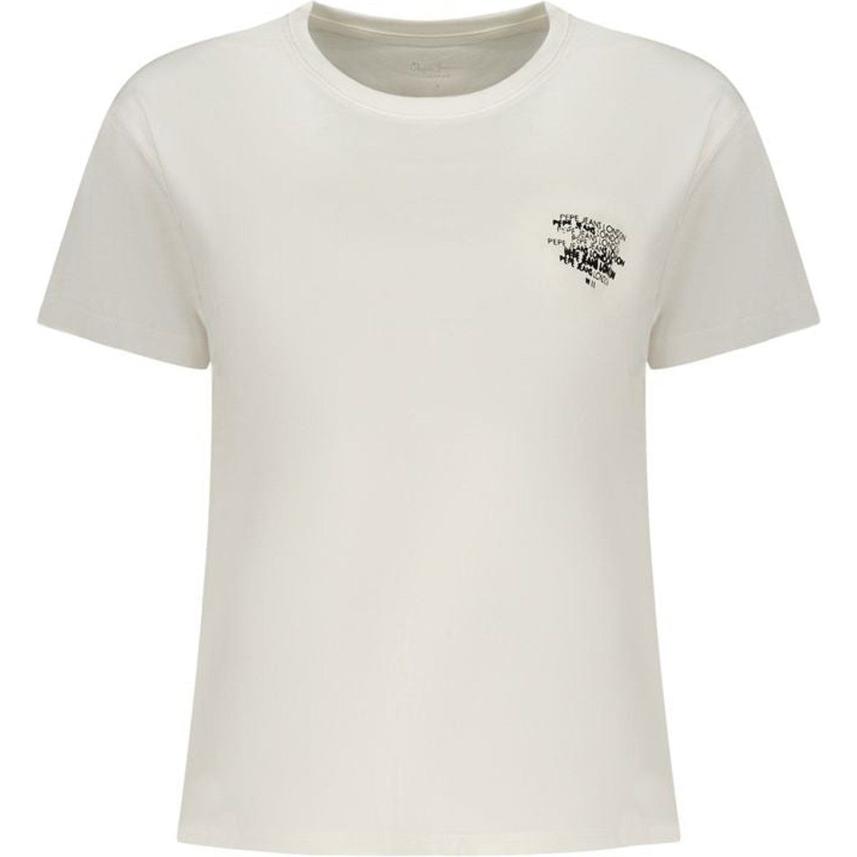 Essentielles Rundhals-Shirt mit Logo