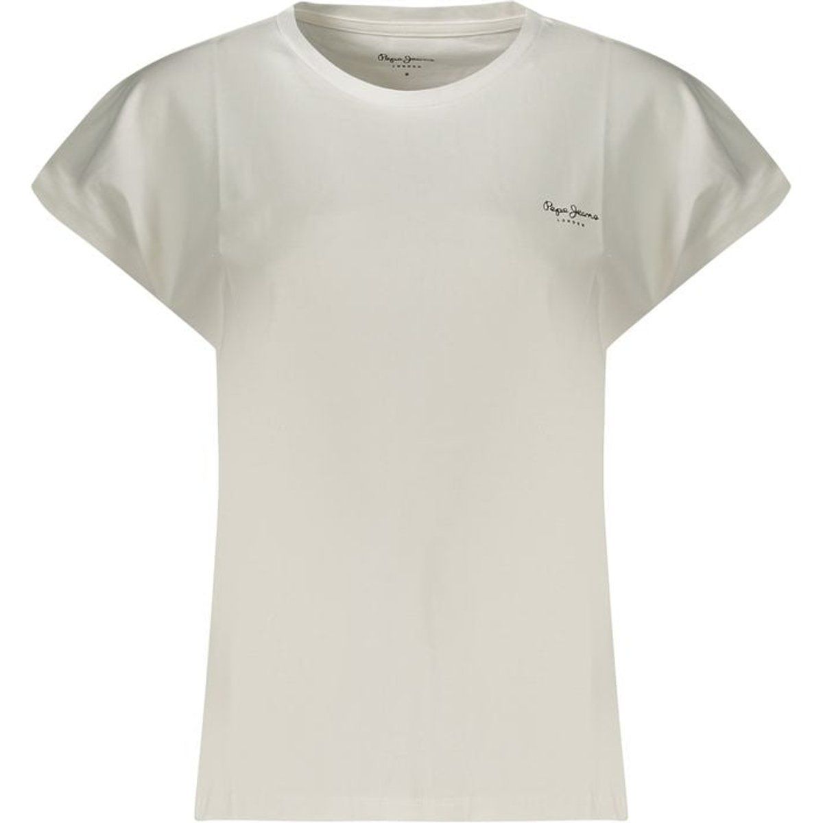 Baumwoll-T-Shirt mit Volumen-Ärmeln
