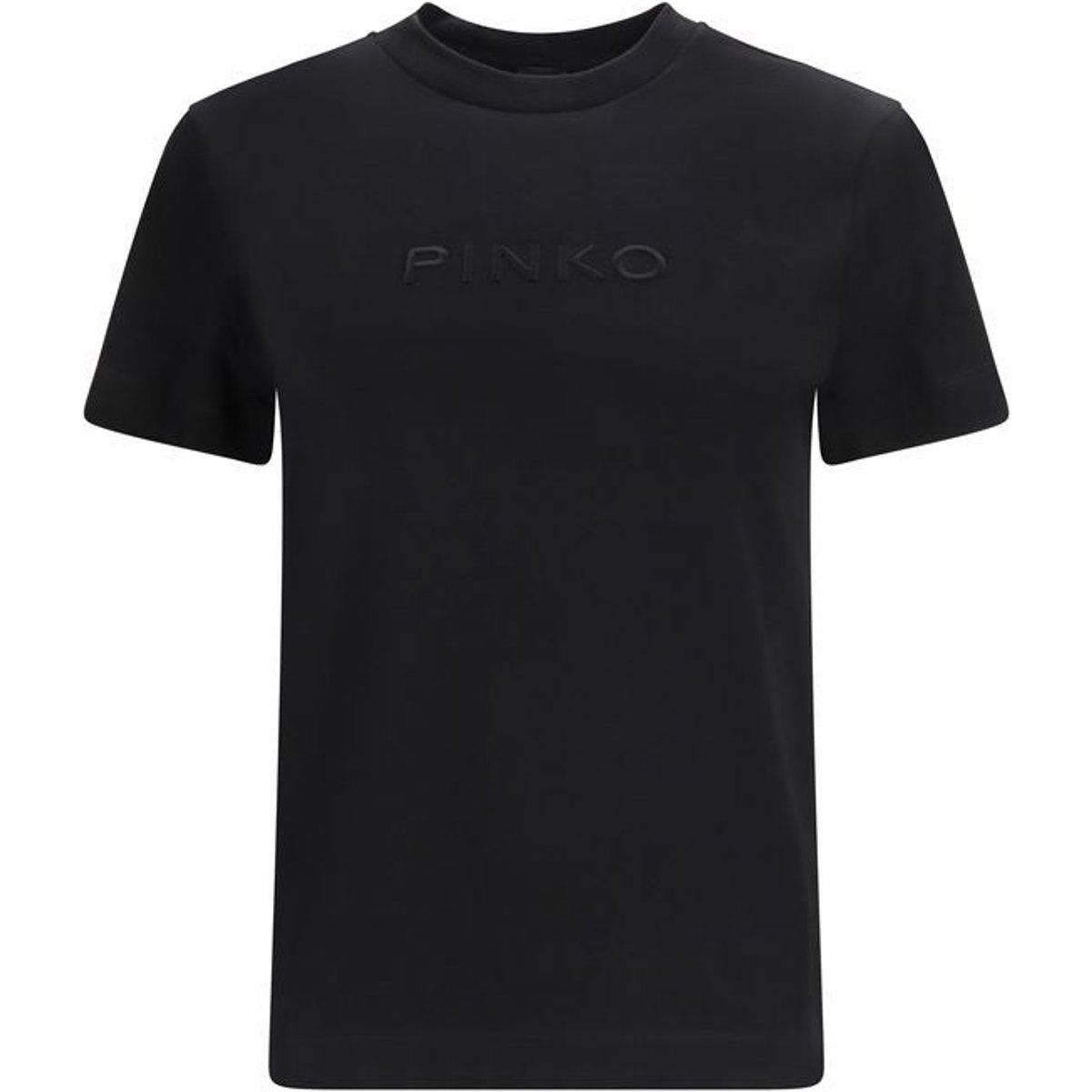 Jersey-T-Shirt mit Hochpräge-Logo