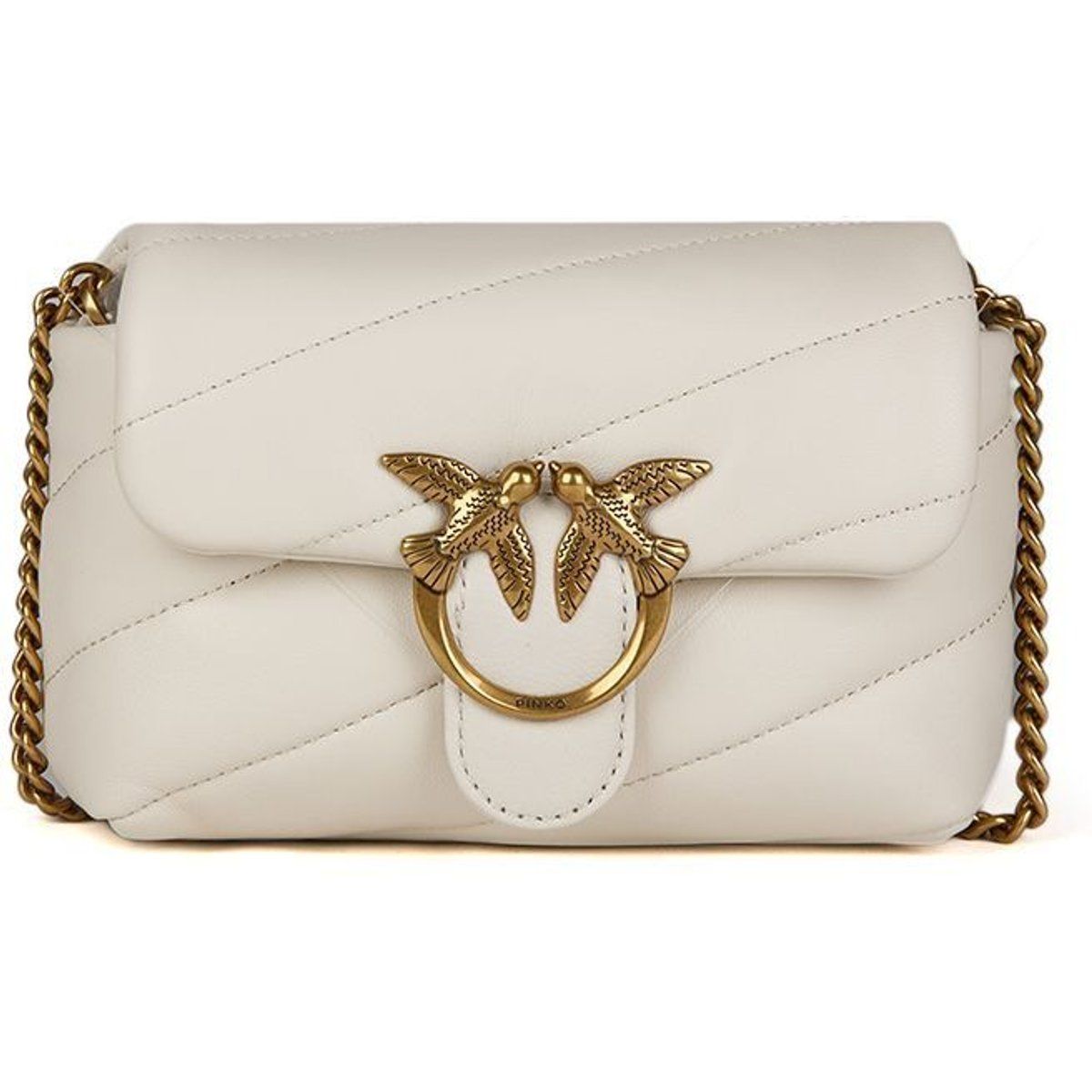 Gesteppte Love Puff Schultertasche