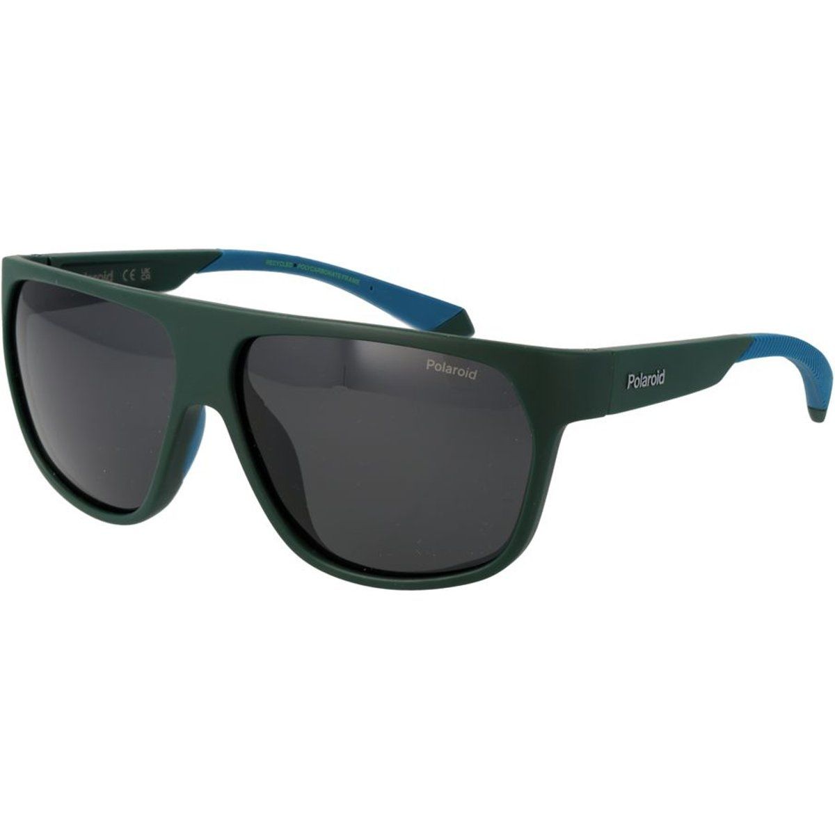 Sportliche Shield-Sonnenbrille mit Pol-Gläsern