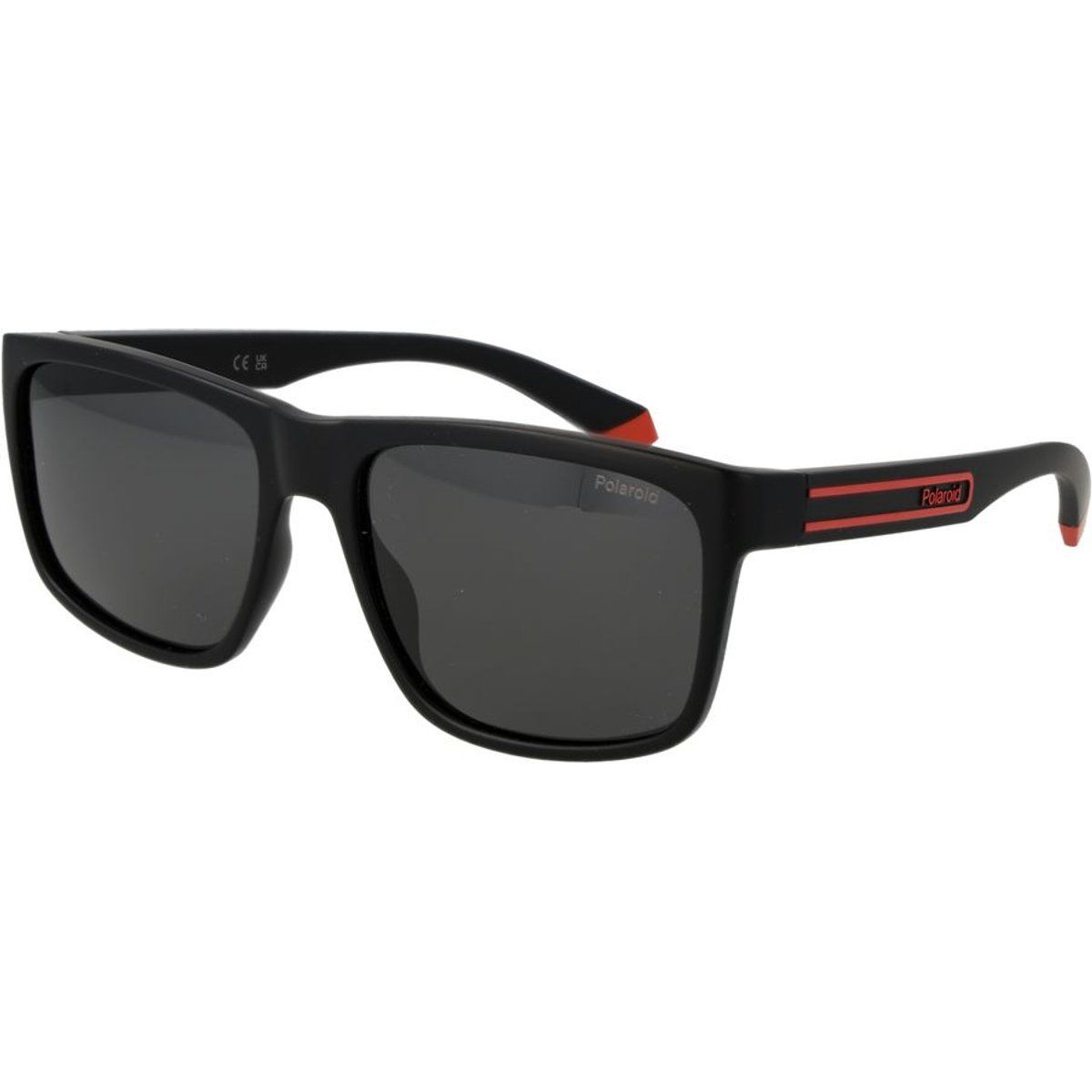 Sportliche Matte Eckige Sonnenbrille
