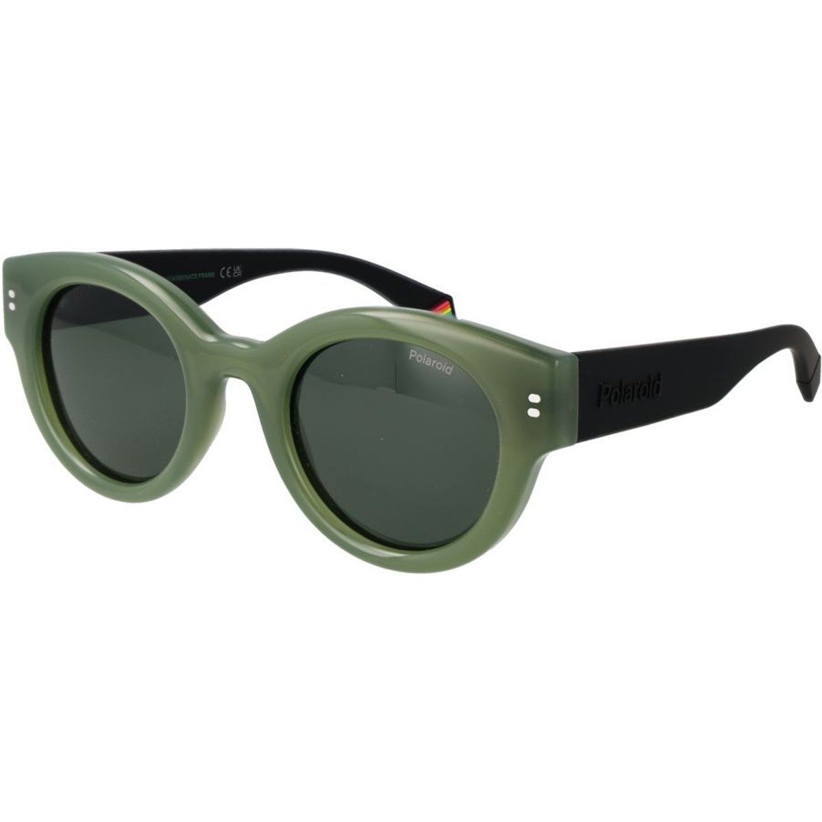 Runde Zweifarbige Polarisierte Sonnenbrille