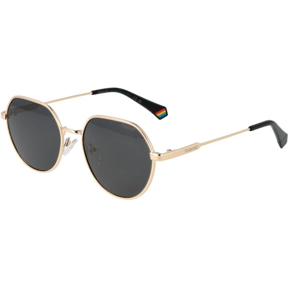 Hexagonale polarisierte Metall-Sonnenbrille