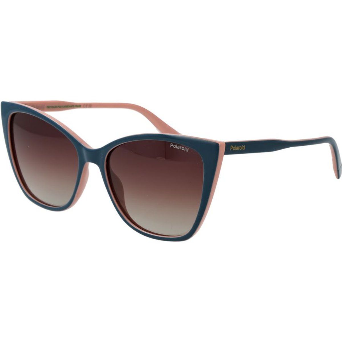 Elegante zweifarbige Cat-Eye-Sonnenbrille
