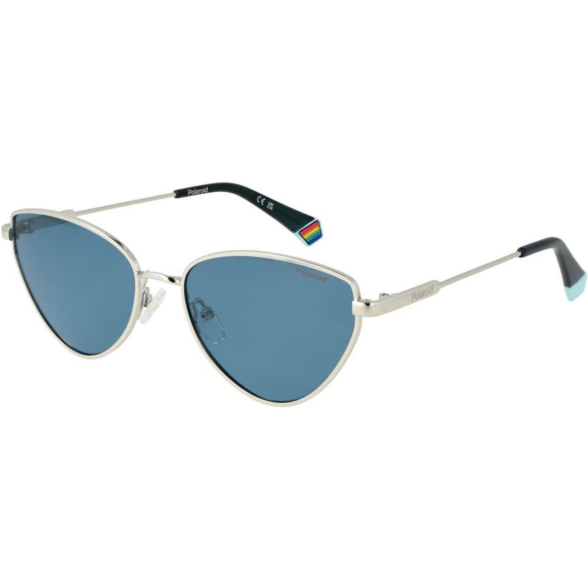 Cat-Eye-Sonnenbrille mit Metallrahmen