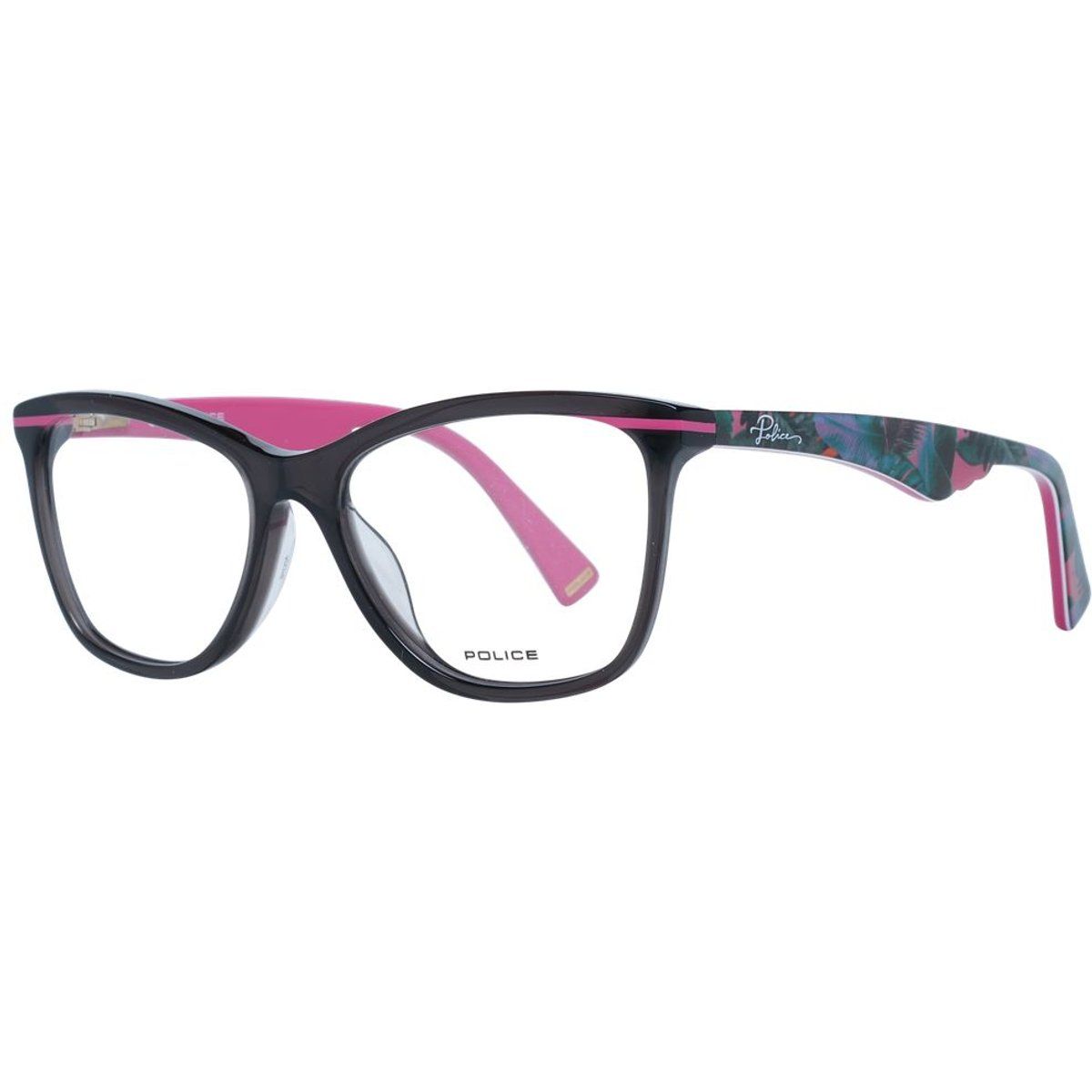 Schicke Cateye-Brille mit Blumenmuster