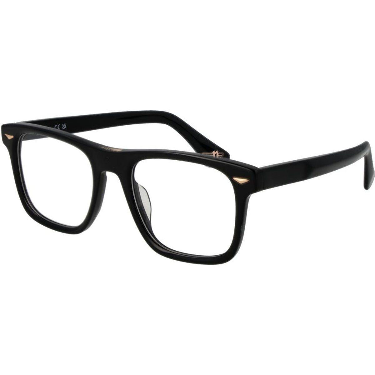 Markante rechteckige Brille aus Acetat