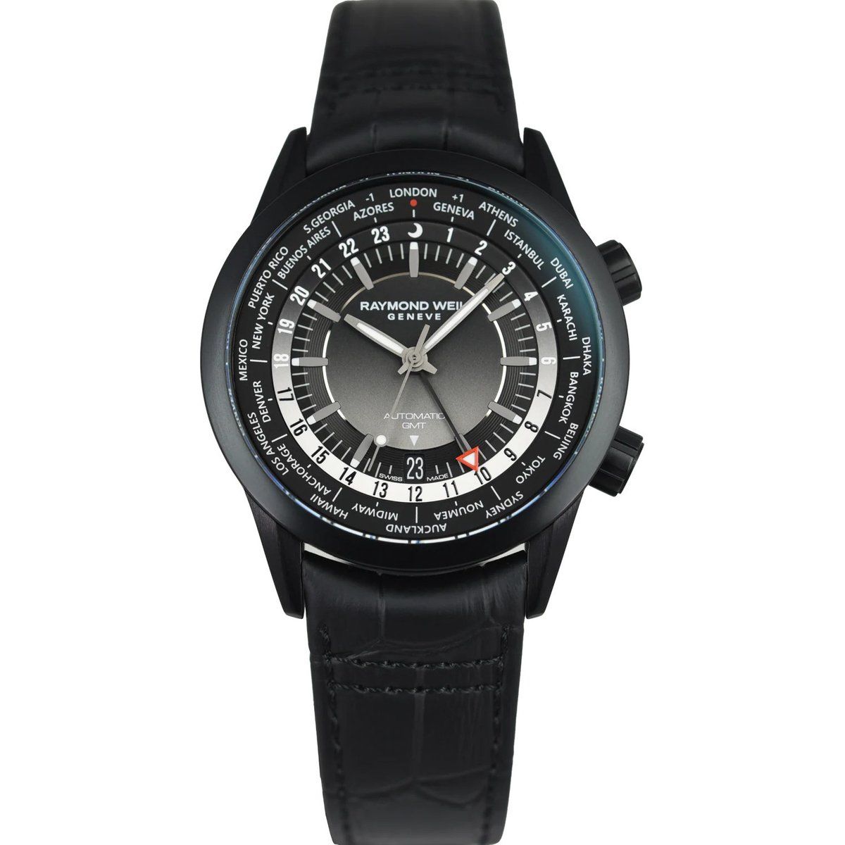 Freelancer GMT Worldtimer Armbanduhr