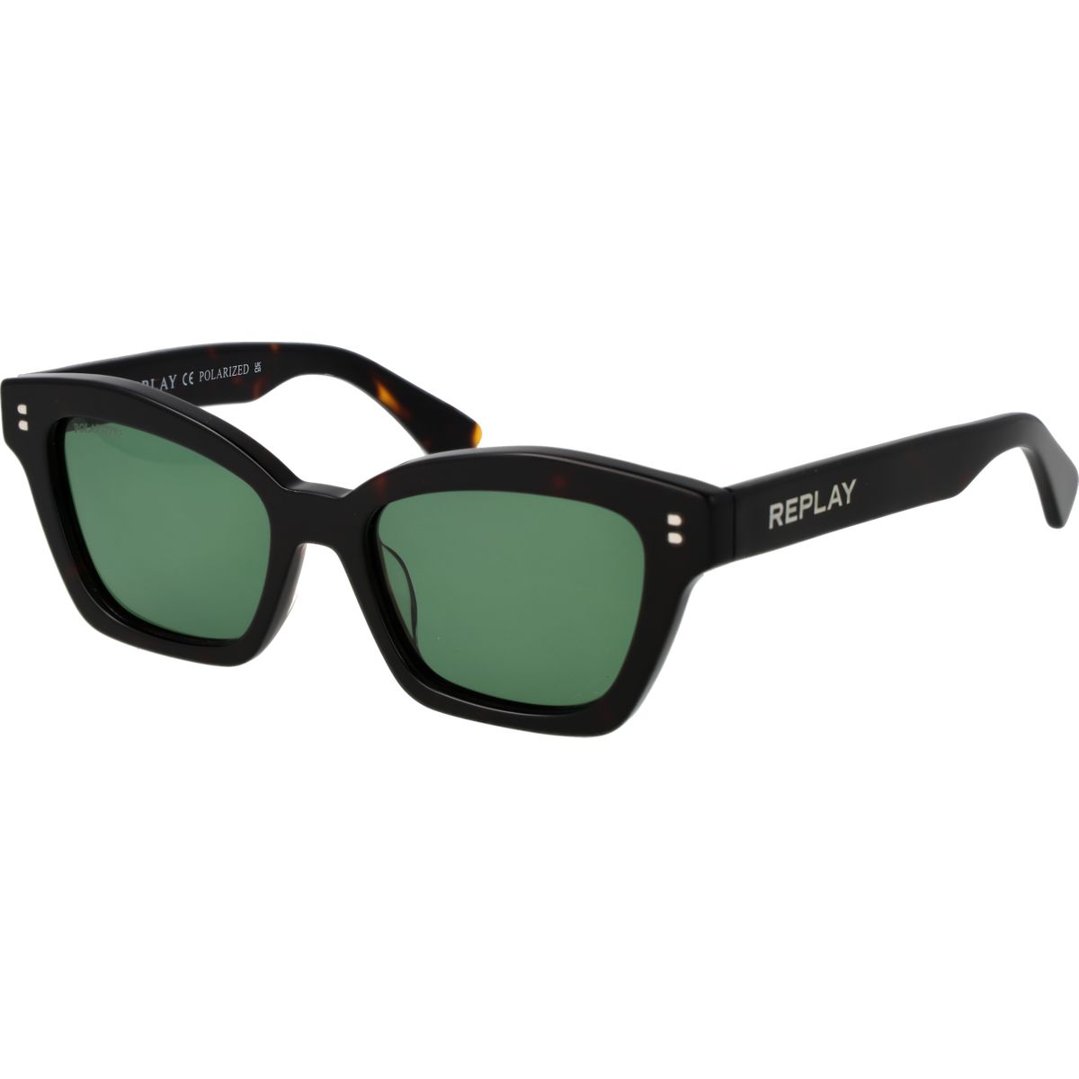 Polarisierte Cat-Eye Azetat-Sonnenbrille