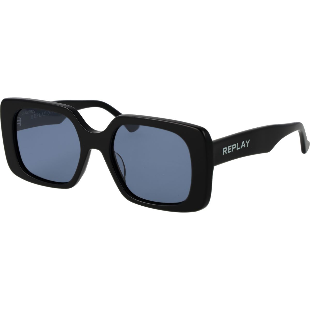 Markante quadratische Sonnenbrille