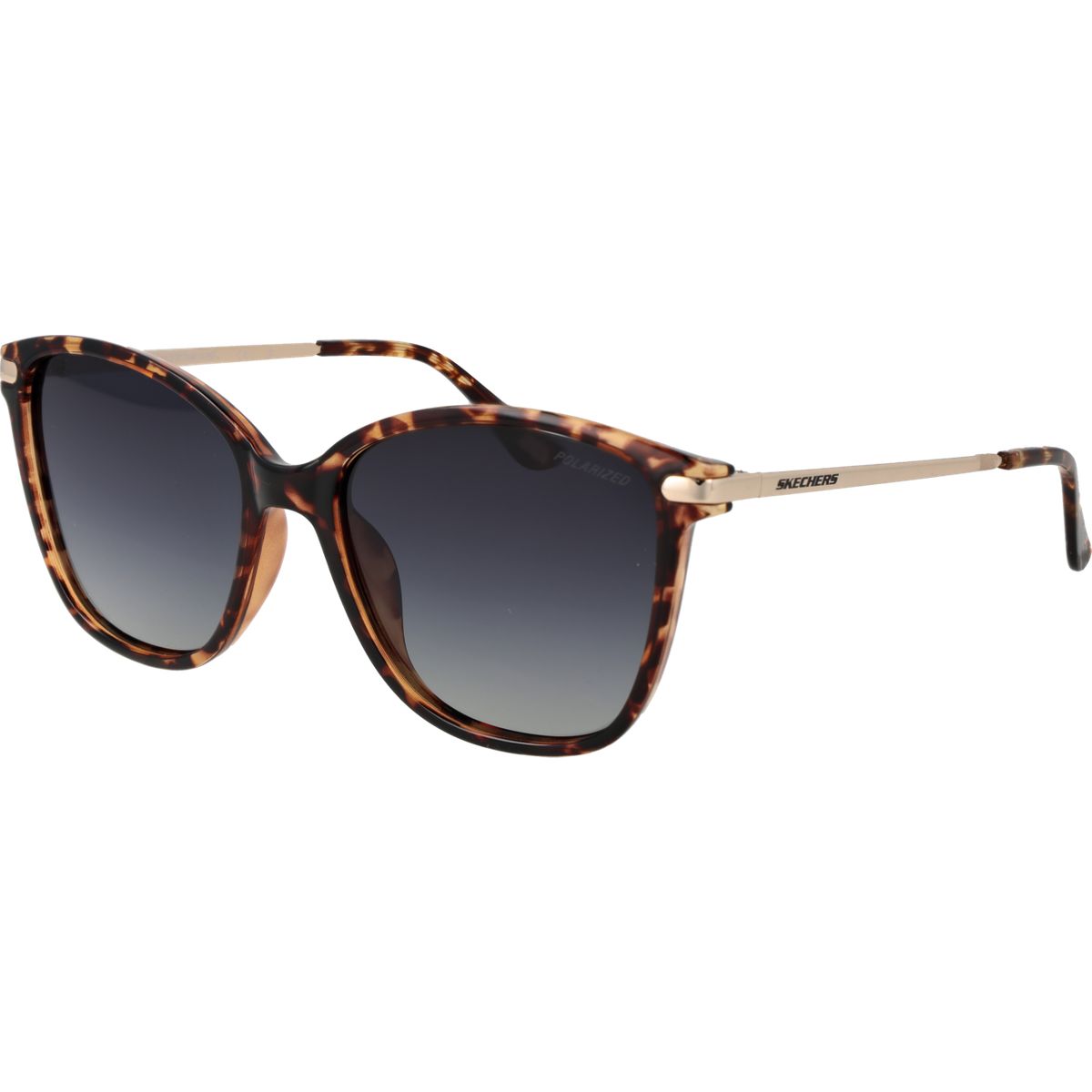 Schmetterlings-Sonnenbrille mit Schildpatt-Muster