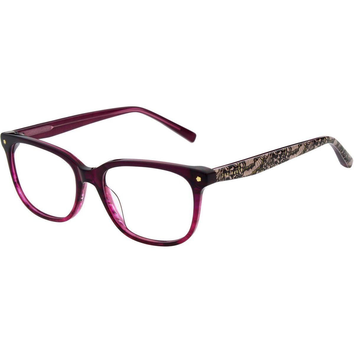 Elegante Brillenfassung mit Muster