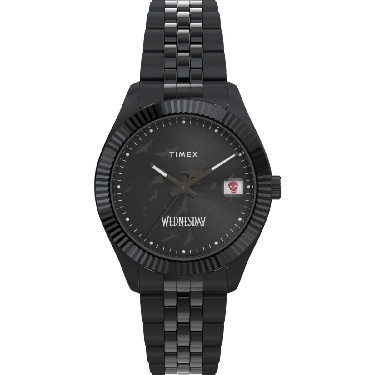 Legacy Armbanduhr mit Raben-Motiv