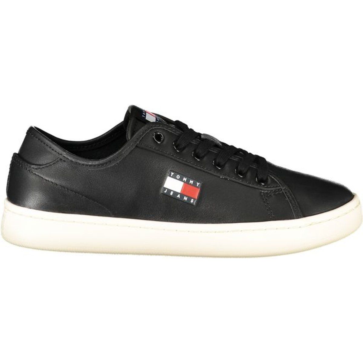 Low-Top Leder-Flag-Sneaker