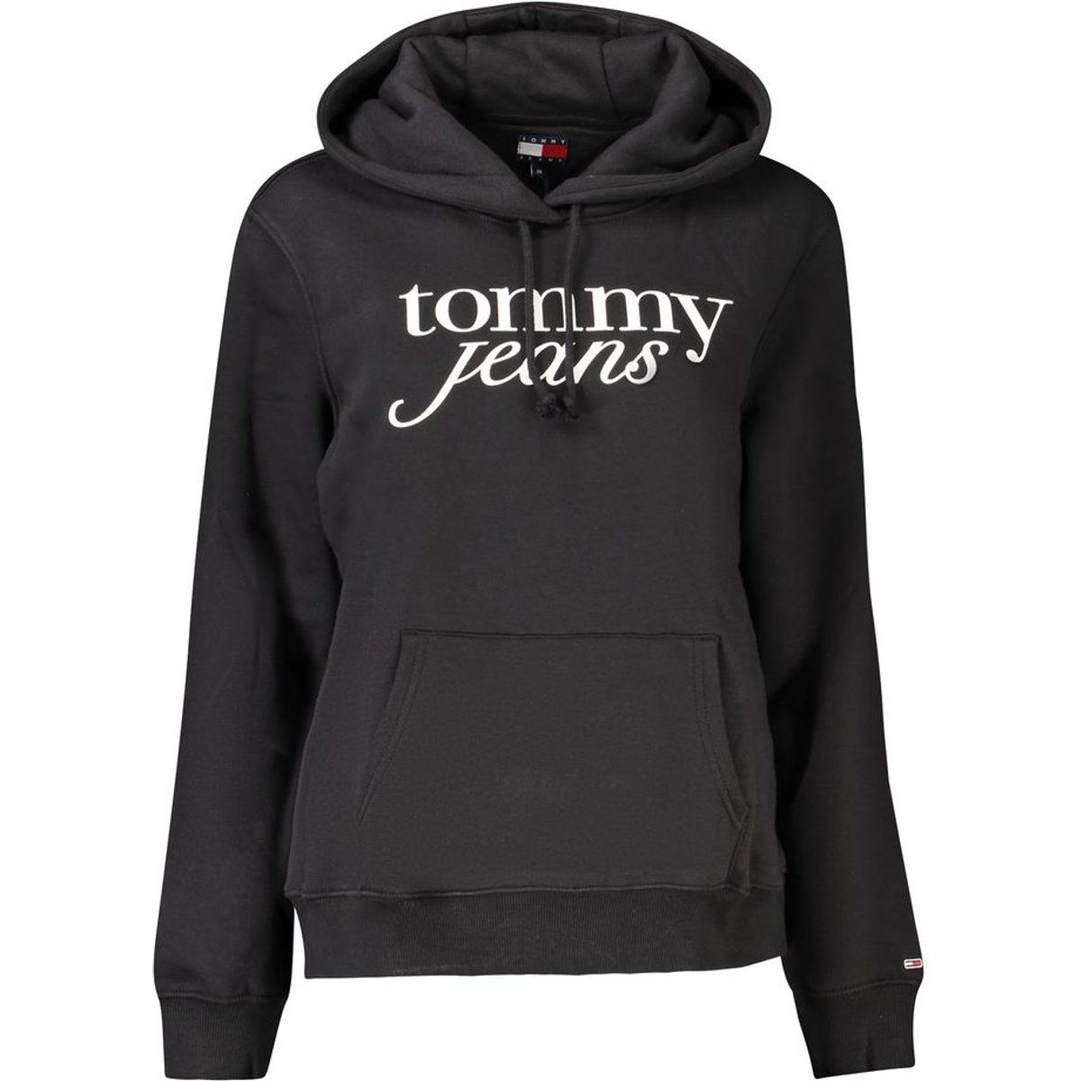 Klassischer Kapuzenpullover mit Logo-Schriftzug