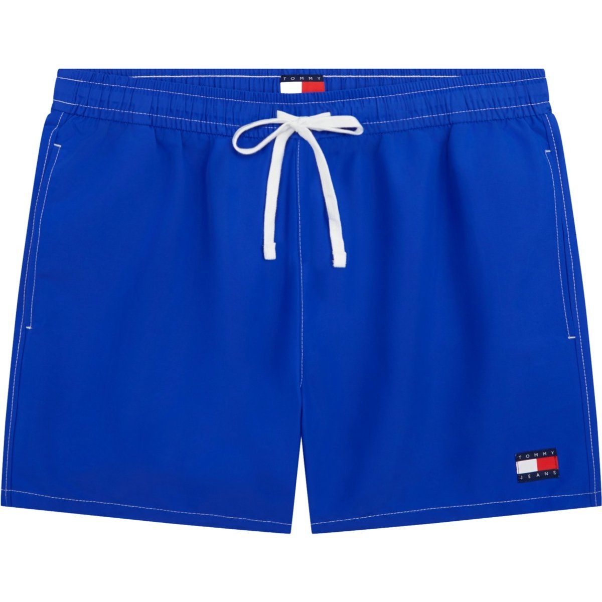 Klassische Badeshorts mit elastischem Bund