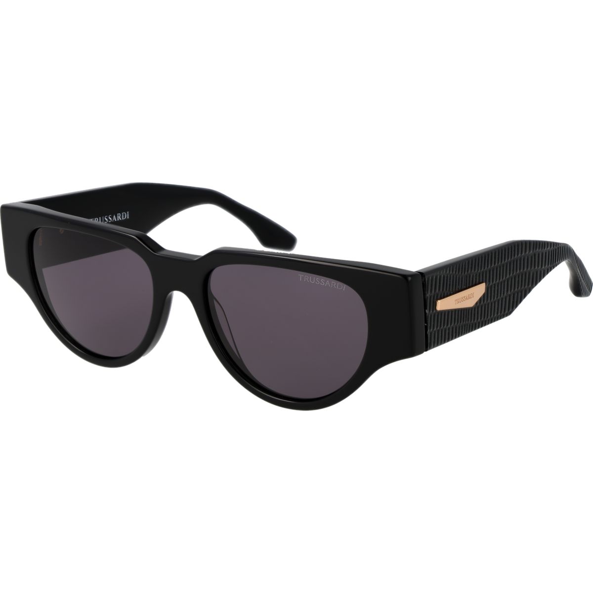 Massive Geometrische Vollrand-Sonnenbrille