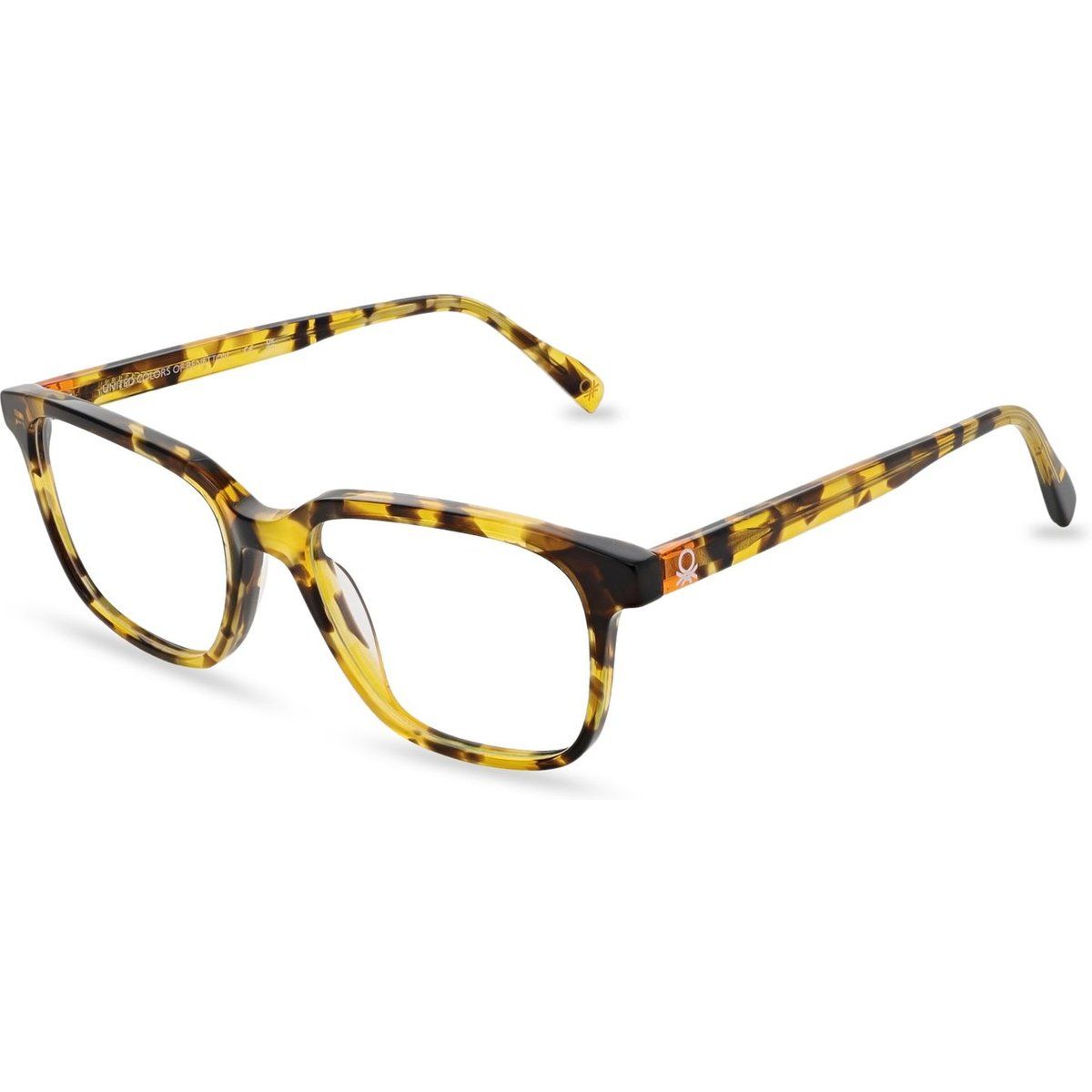 Klassische Vollrandbrille in Schildpatt-Optik