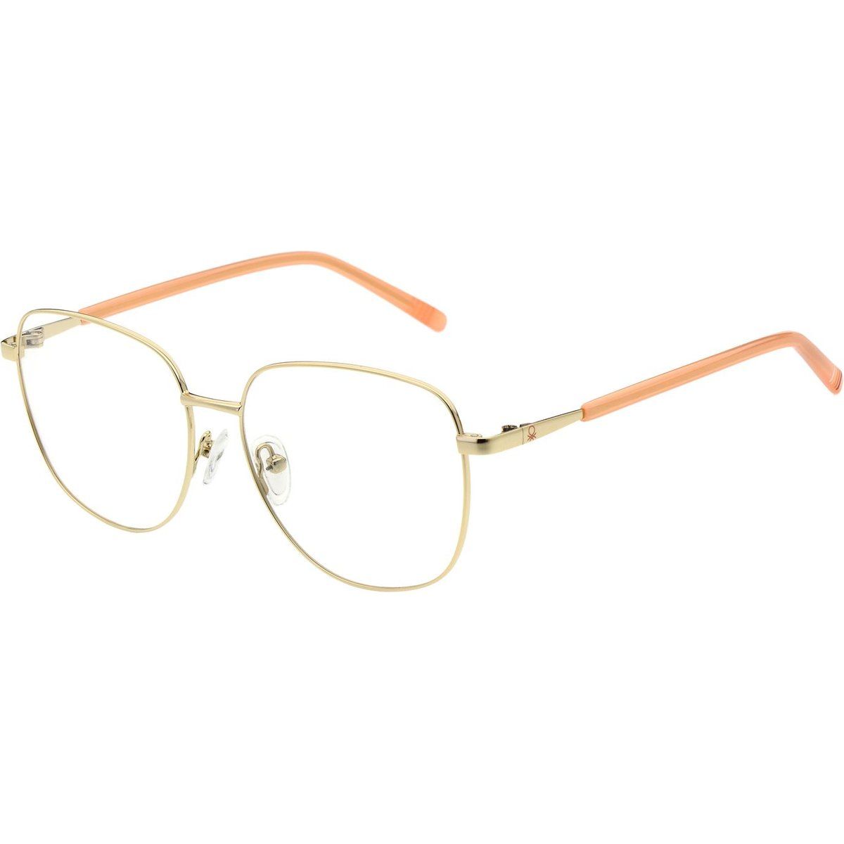 Geometrische Oversized Vollrand Brille